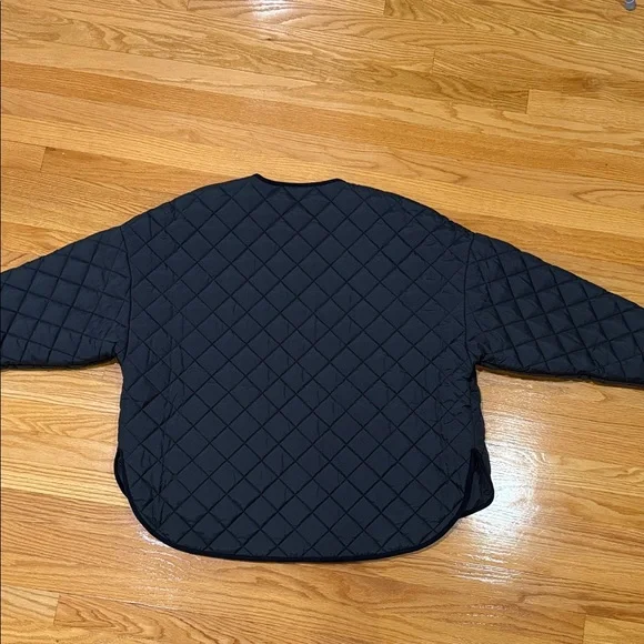 NWT Totême Black Quilted Puffer Jacket Oversized - Picture 6 of 6